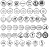 1 1/4" Custom Engraved Anodized (Colored) Aluminum Coin Token